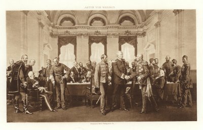 The Berlin Congress of 1878 by Anton Alexander von Werner